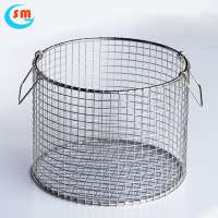 High Flexibility Kitchen Cooking Steel Wire Mesh Baskets