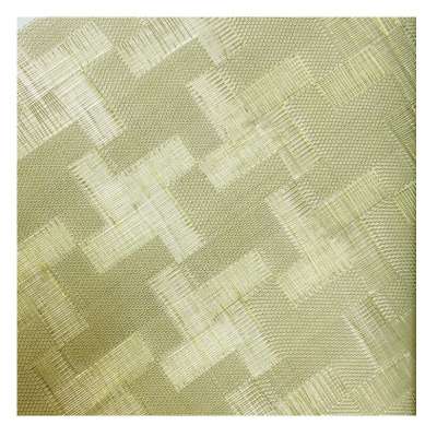 Woven metal interiors for sandwich glass